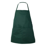 5502 Liberty Bags Two-Pocket Butcher Apron Forest