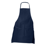 5502 Liberty Bags Two-Pocket Butcher Apron Navy