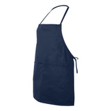 5502 Liberty Bags Two-Pocket Butcher Apron Navy