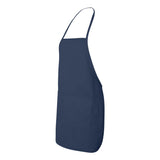 5505 Liberty Bags Long Butcher Block Apron Navy