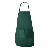 5505 Liberty Bags Long Butcher Block Apron Forest