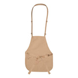 5507 Liberty Bags Adjustable Neck Strap Apron Tan