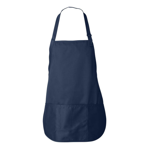 5507 Liberty Bags Adjustable Neck Strap Apron Navy