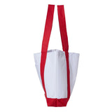 7002 Liberty Bags P&O Cruiser Tote White/ Red