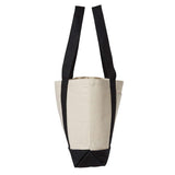 8869 Liberty Bags Leeward Boater Tote Natural/ Black