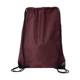 8886 Liberty Bags Value Drawstring Backpack Maroon