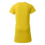 3616 LAT Women's Fitted Fine Jersey Tee Yellow