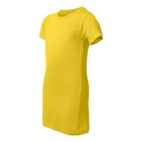 3616 LAT Women's Fitted Fine Jersey Tee Yellow