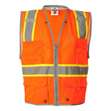 1510-1511 Kishigo Premium Brilliant Series® Heavy-Duty Class 2 Vest Orange