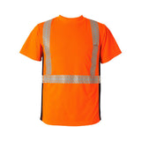 9114-9115 Kishigo Premium Black Series® Breathable Tape Class 2 T-Shirt Orange