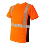 9114-9115 Kishigo Premium Black Series® Breathable Tape Class 2 T-Shirt Orange