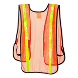 PL-V17-V18 Kishigo P-Series Mesh Vest Orange/ Lime (P-V17)