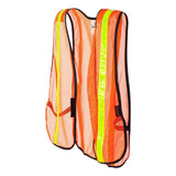 PL-V17-V18 Kishigo P-Series Mesh Vest Orange/ Lime (P-V17)