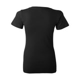 6035 BELLA + CANVAS Women’s Jersey Deep V-Neck Tee Black