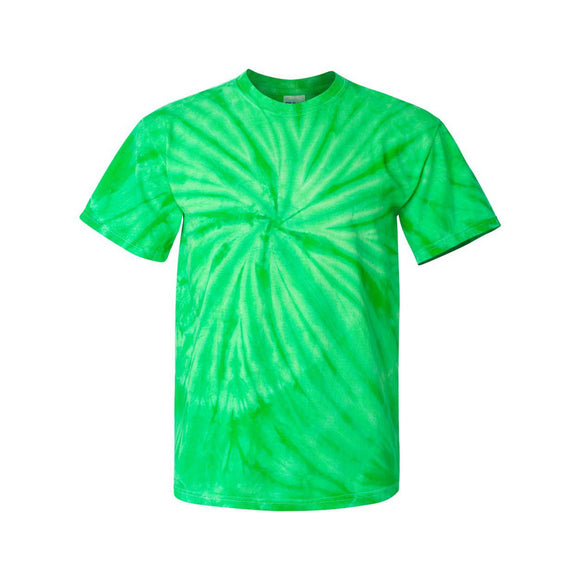 200CY Dyenomite Cyclone Pinwheel Tie-Dyed T-Shirt Kelly