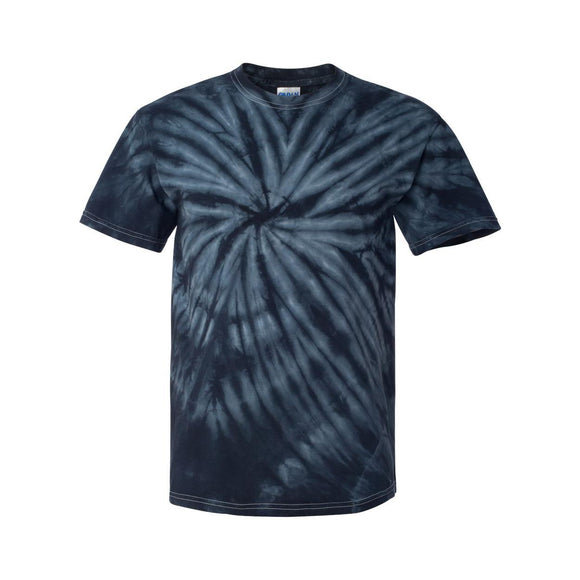 200CY Dyenomite Cyclone Pinwheel Tie-Dyed T-Shirt Black