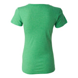 8413 BELLA + CANVAS Women's Triblend Tee Green Triblend