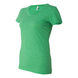 8413 BELLA + CANVAS Women's Triblend Tee Green Triblend