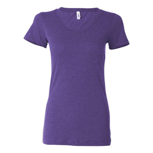 8413 BELLA + CANVAS Women's Triblend Tee Purple Triblend