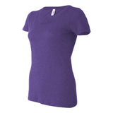 8413 BELLA + CANVAS Women's Triblend Tee Purple Triblend