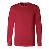 3501 BELLA + CANVAS Unisex Jersey Long Sleeve Tee Red