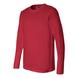 3501 BELLA + CANVAS Unisex Jersey Long Sleeve Tee Red