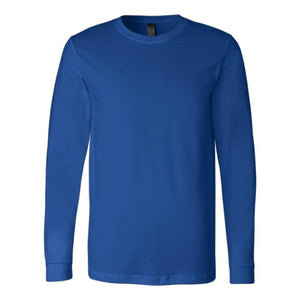 3501 BELLA + CANVAS Unisex Jersey Long Sleeve Tee True Royal