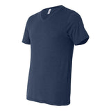 3415 BELLA + CANVAS Triblend V-Neck Short Sleeve Tee Navy Triblend