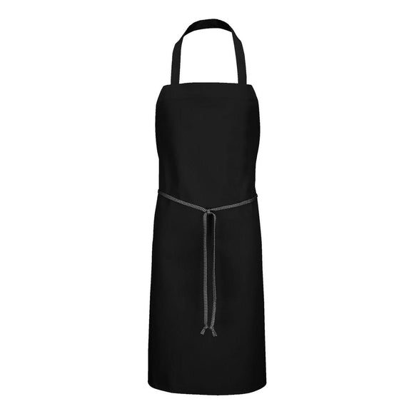 2500 Chef Designs Standard Bib Apron Black