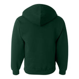 82230R Fruit of the Loom Supercotton Full-Zip Hooded Sweatshirt Forest Green