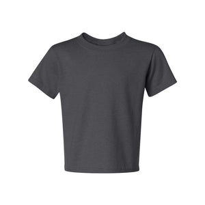 29BR JERZEES Dri-Power® Youth 50/50 T-Shirt Charcoal Grey