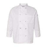 0401 Chef Designs Women's Ten Button Chef Coat White