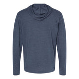 SS150JZ Independent Trading Co. Lightweight Jersey Full-Zip Hooded T-Shirt Classic Navy Heather