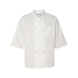 0404 Chef Designs Half Sleeve Chef Coat White