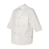 0404 Chef Designs Half Sleeve Chef Coat White