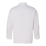 0406 Chef Designs Gripper Front Short Butcher Coat White