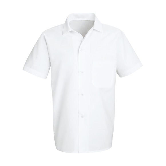 5010 Chef Designs Button-Front Cook Shirt White