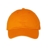 VC300A Valucap Adult Bio-Washed Classic Dad Hat Neon Orange