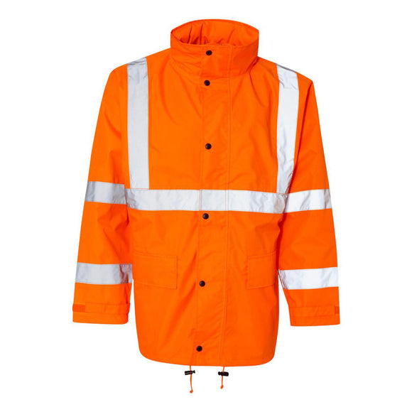 RW110-111 Kishigo Economy Full Rainsuit Orange