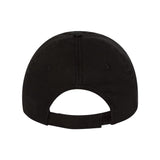 VC350 Valucap Bio-Washed Chino Twill Cap Black