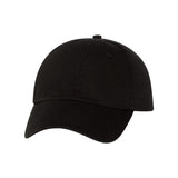 VC350 Valucap Bio-Washed Chino Twill Cap Black