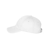 VC350 Valucap Bio-Washed Chino Twill Cap White