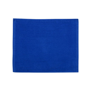 C1518 Carmel Towel Company Velour Hemmed Towel Royal