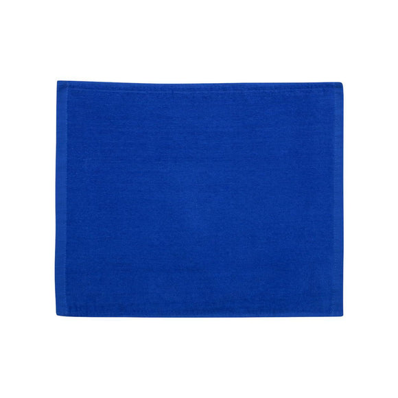 C1518 Carmel Towel Company Velour Hemmed Towel Royal