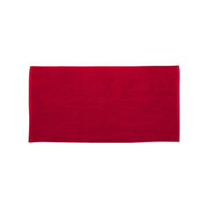 C3060 Carmel Towel Company Velour Beach Towel Red