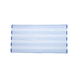 C3060S Carmel Towel Company Cabana Stripe Velour Beach Towel Royal