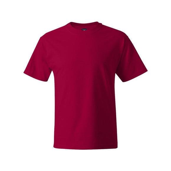 518T Hanes Beefy-T® Tall T-Shirt Deep Red