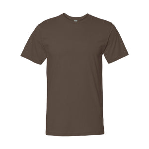 6901 LAT Fine Jersey Tee Brown