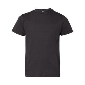 6101 LAT Youth Fine Jersey Tee Black