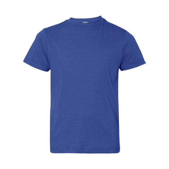 6101 LAT Youth Fine Jersey Tee Royal